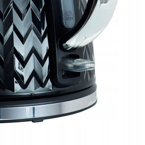 CZAJNIK ELEKTRYCZNY BEZPRZEWODOWY ELDOM C265 1,7L STYLOWY ELEGANCKI CZARNY