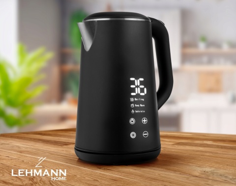 CZAJNIK ELEKTRYCZNY REGULACJA BEZPRZEWODOWY DOTYKOWY CZYSZCZENIE 1,6L