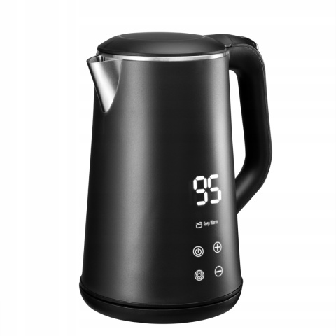 CZAJNIK ELEKTRYCZNY REGULACJA BEZPRZEWODOWY DOTYKOWY CZYSZCZENIE 1,6L