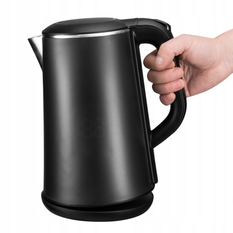 CZAJNIK ELEKTRYCZNY REGULACJA BEZPRZEWODOWY DOTYKOWY CZYSZCZENIE 1,6L