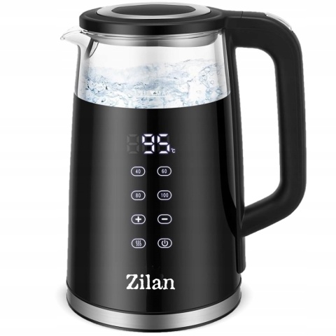 CZAJNIK ELEKTRYCZNY REGULACJA TEMPERATURY DIGITAL 40°C - 100°C 1,7L 2200W
