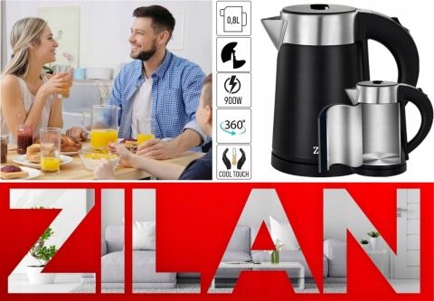 CZAJNIK ELEKTRYCZNY TURYSTYCZNY PODRÓŻNY CICHY MAŁY 900W 0,8L