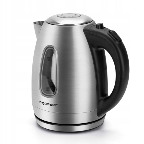 CZAJNIK ELEKTRYCZNY ZE STALI NIERDZEWNEJ 1,7L 2200 W LED BEZPRZEWODOWY