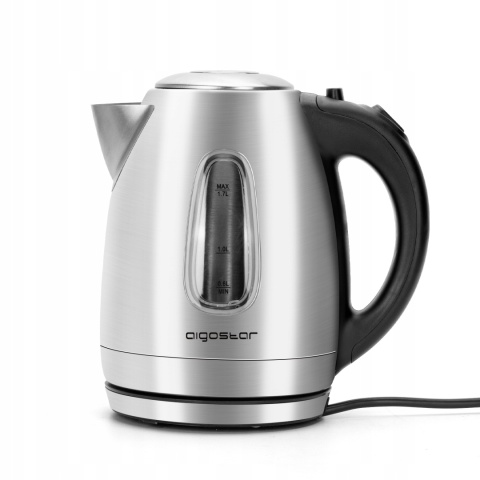 CZAJNIK ELEKTRYCZNY ZE STALI NIERDZEWNEJ 1,7L 2200 W LED BEZPRZEWODOWY