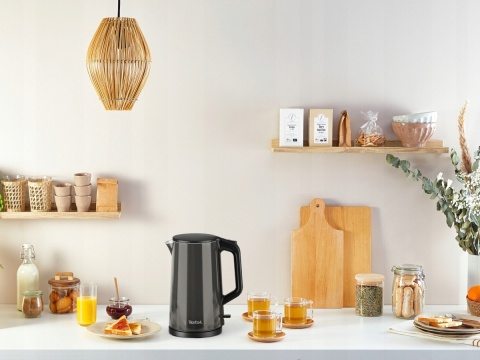 Czajnik Elektryczny Tefal Glorious KI583 2000W 1.5L Stal Czarny