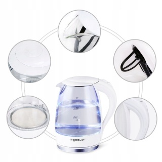 Czajnik elektryczny Aigostar EVE 30 GON 2200 W biały