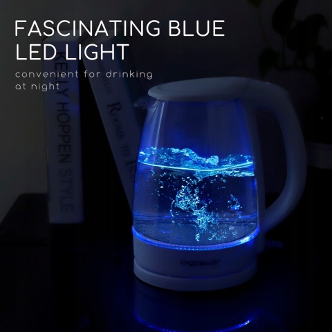 Czajnik elektryczny Aigostar EVE 30 GON 2200 W biały