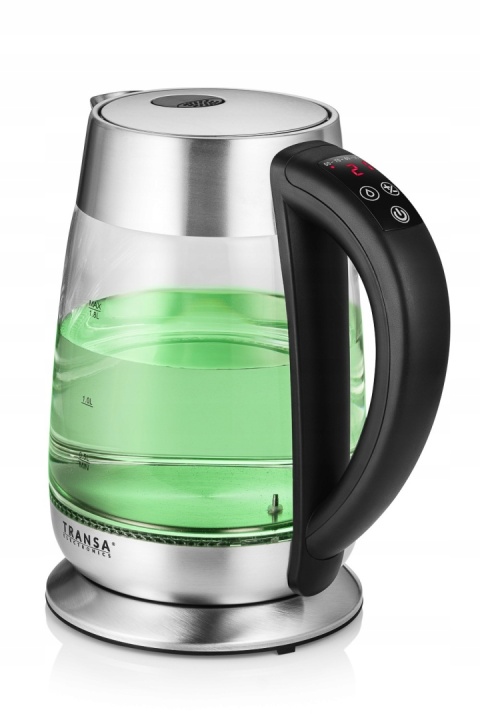 Czajnik elektryczny SZKLANY REGULACJA TEMPERATURY LCD DOTYKOWY PANEL 1,8 L
