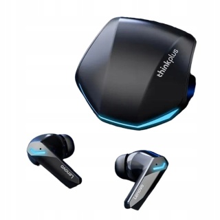 DOKANAŁAOWE SŁUCHAWKI BEZPRZEWODOWE LENOVO GM2 PRO IDEALNE DO GRY POWERBANK