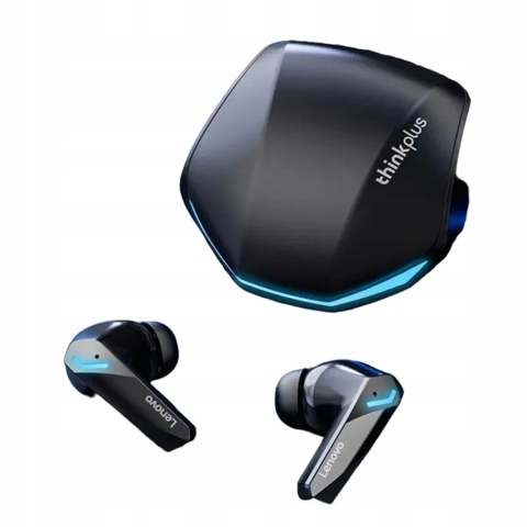 DOKANAŁAOWE SŁUCHAWKI BEZPRZEWODOWE LENOVO GM2 PRO IDEALNE DO GRY POWERBANK