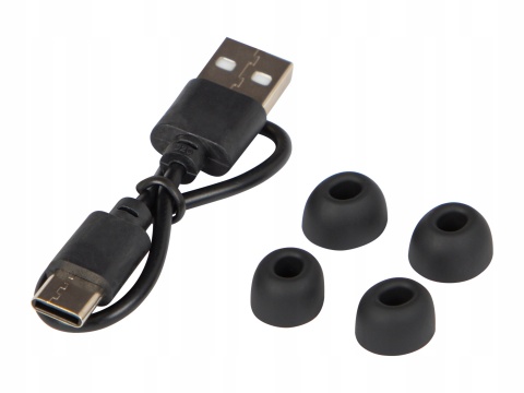 DOKANAŁOWE SŁUCHAWKI BEZPRZEWODOWE PRO ENC BLUETOOTH 5.3 USB-C POWERBANK