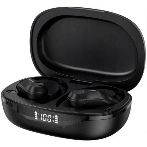 DOUSZNE BEZPRZEWODOWE SŁUCHAWKI LP75 Z FUNKCJĄ BLUETOOTH ETUI ŁADUJĄCE -40H