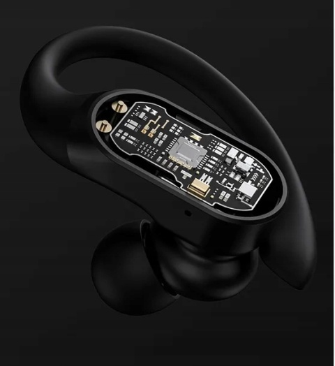 DOUSZNE BEZPRZEWODOWE SŁUCHAWKI LP75 Z FUNKCJĄ BLUETOOTH ETUI ŁADUJĄCE -40H