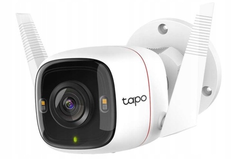 KAMERA ZEWNĘTRZNA WI-FI TAPO C320WS 4MP, NOCNE WIDZENIE, SYRENA ALARMOWA