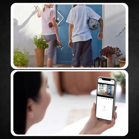 KAMERA ZWENĘTRZNA IP WIFI FULL HD 2MP OBROTOWA 355° ZOOM 4X DETEKCJA RUCHU