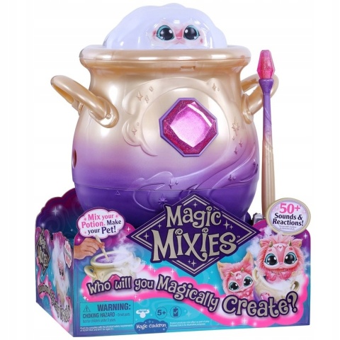 KOCIOŁEK MAGIC MIXIES MAGIC CAULDRON 24CM: TWÓRZ MAGICZNE STWORZENIA Z MGŁY