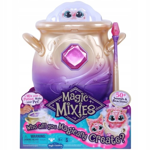 KOCIOŁEK MAGIC MIXIES MAGIC CAULDRON 24CM: TWÓRZ MAGICZNE STWORZENIA Z MGŁY