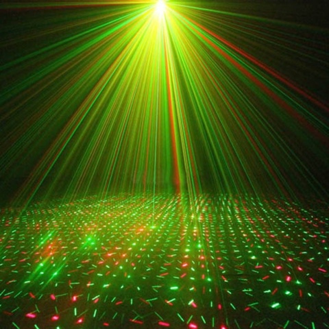LASER projektor disco DYSKOTEKOWY lampa 3d DISCO stroboskop imprezowy