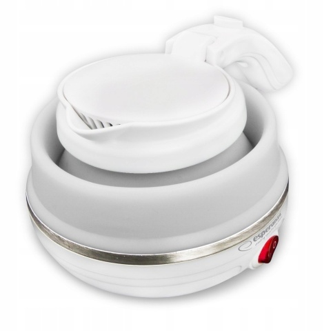 MAŁY CZAJNIK ELEKTRYCZNY SKŁADANY SILIKONOWY TURYSTYCZNY PODRÓŻNY 0,5L 750W