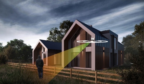 OBROTOWA KAMERA WIFI ZEWNĘTRZNA DAHUA 5MPX 2K+ Z DETEKCJĄ LUDZI I POJAZDÓW