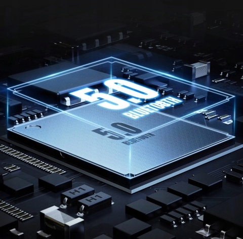 SŁUCHAWKI BEZPRZEWODOWE Z REDUKCJĄ SZUMÓW I MULTIPOINT, PODŚWIETLENIE LED