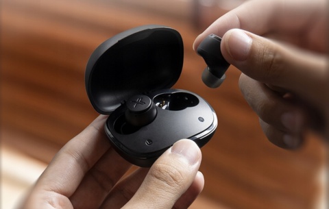 WODOODPRONE SŁUCHAWKI DOKANAŁOWE DOUSZNE EDIFIER X3S BLUETOOTH 5.2 CZARNE