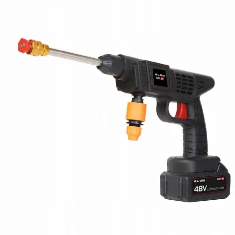 BEZ PRZEWODOWA MYJKA CIŚNIENIOWA 48V 260W 26 BAR 2 AKUMULATORY, PIANOWNICA