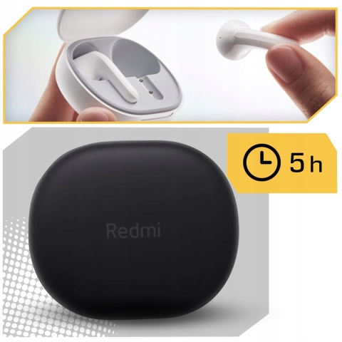 Xiaomi Redmi Buds 4 Lite: Bezprzewodowe, Wodoodporne, Bluetooth 5.3 Ip54