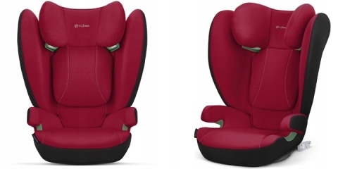 Cybex Solution B i-Fix Fotelik Samochodowy 100-150 cm ISOFIX Czerwony