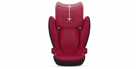 Cybex Solution B i-Fix Fotelik Samochodowy 100-150 cm ISOFIX Czerwony