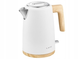 Czajnik elektryczny Lafe Scandi PRO 1,7L 2200W biały stalowy inox