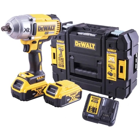 DEWALT Klucz Udarowy 18V DCF899P2-QW z 2 Akumulatorami 5Ah 1650Nm