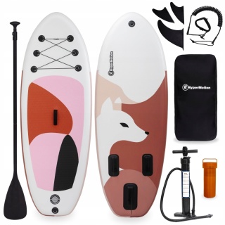 Deska SUP 215 cm HyperMotion z regulowanym wiosłem - all-round для обустройства