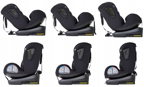 FOTELIK SAMOCHODOWY ACTIVE I-SIZE 40-150CM 360° ISOFIX KOMFORT, LĘDŹWIANA