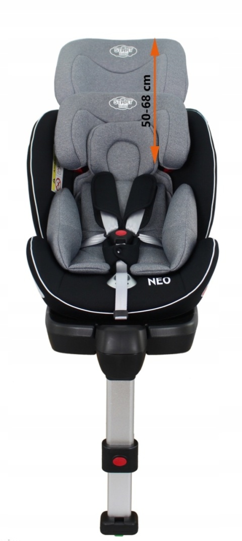 FOTELIK SAMOCHODOWY STARTBABY NEO 360° ISOFIX, JAZDA TYŁEM - DO 150 CM