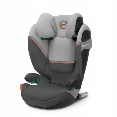 Fotelik Cybex Solution S2 i-Fix, 3-12 lat, ISOFIX, Lava Grey