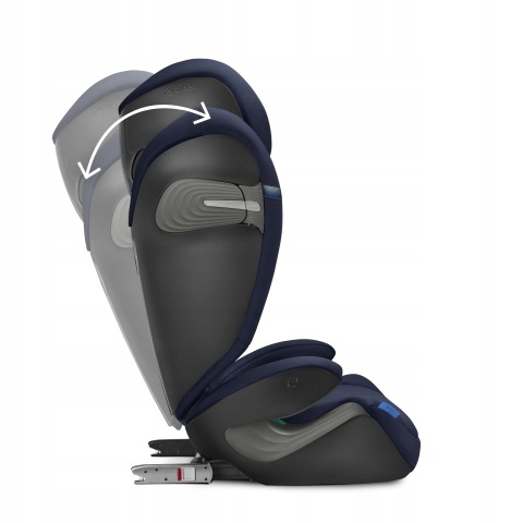 Fotelik Cybex Solution S2 i-Fix, 3-12 lat, ISOFIX, Lava Grey