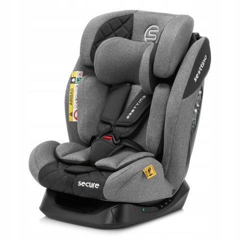 Fotelik Samochodowy Dziecięcy Sesttino Secure PRO i-Size 40-150 cm 0-36 kg