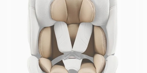 Fotelik samochodowy Kinderkraft Xpedition 3 i-Size 360° beżowy 0-36 kg