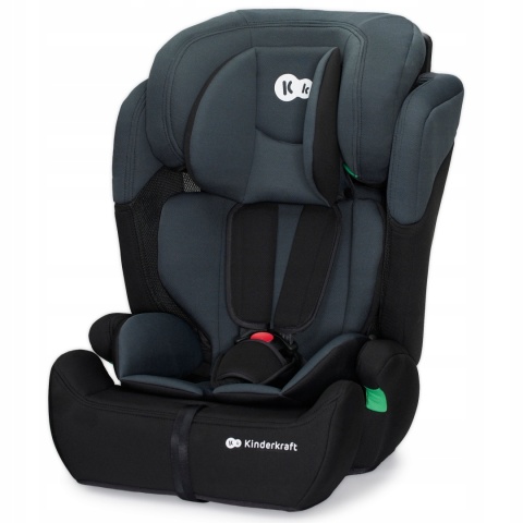 Fotelik samochodowy i-Size Comfort Up 9-36 kg, czarny, łatwy montaż