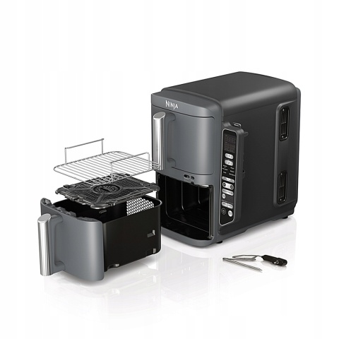 Frytkownica Beztłuszczowa Ninja SL451EU Double Stack z Termometrem 2w1