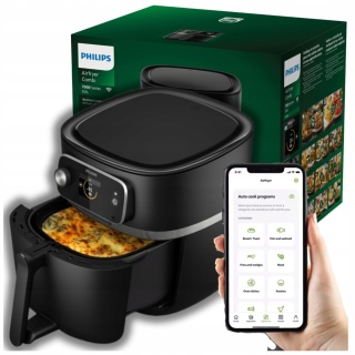 Frytkownica Philips Ovi Smart 2.0 XXL 8,3L, 22 funkcje, beztłuszczowa