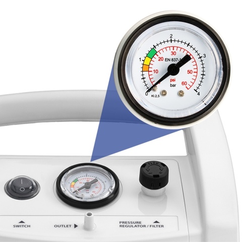 Inhalator Flaem AirPro 3000 Plus z regulacją ciśnienia i 2 trybami