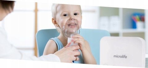 Inhalator Microlife NEB 200 z systemem Venturiego dla dzieci i dorosłych