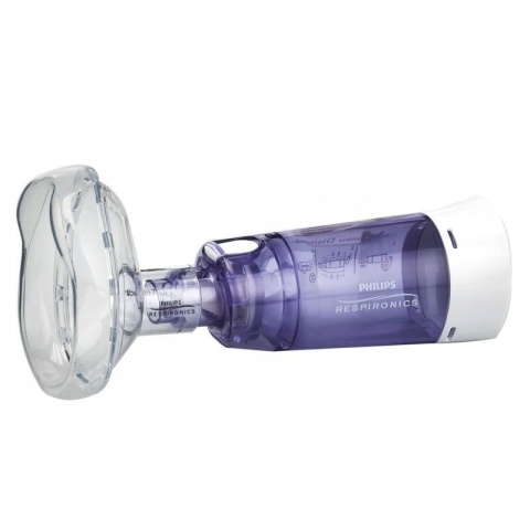 Philips Optichamber Diamond Komora Inhalacyjna Z Maską Średnią 1-5 Lat