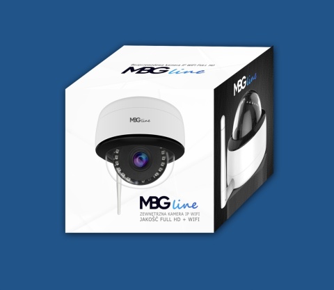 Kamera IP 5MPx UHD Zewnętrzna H.265 WiFi IR 30m z Mikrofonem 128GB
