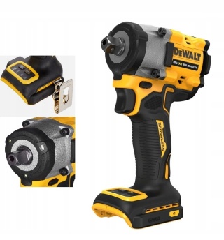 Klucz Udarowy DeWalt DCF922N 18V XR, Bezszczotkowy, 406Nm, LED