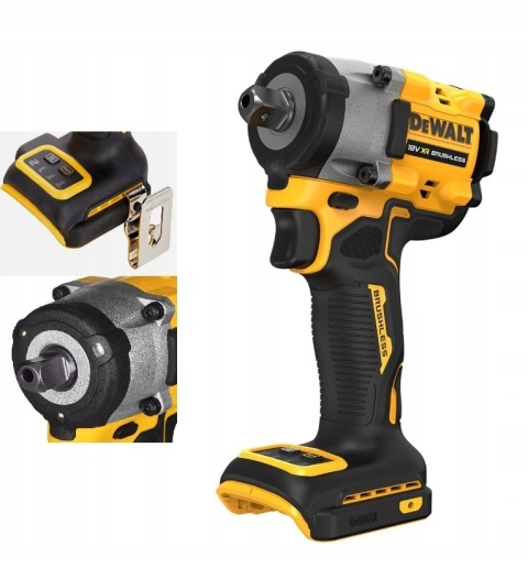 Klucz Udarowy DeWalt DCF922N 18V XR, Bezszczotkowy, 406Nm, LED