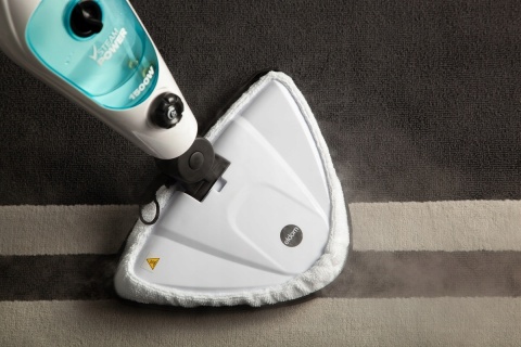 MOP PAROWY 2W1 1500W - MYJKA PAROWA BEZ CHEMII DO PODŁÓG, OKIEN I TAPICERKI
