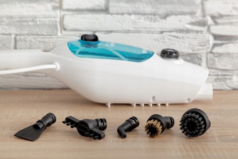 MOP PAROWY 2W1 1500W - MYJKA PAROWA BEZ CHEMII DO PODŁÓG, OKIEN I TAPICERKI